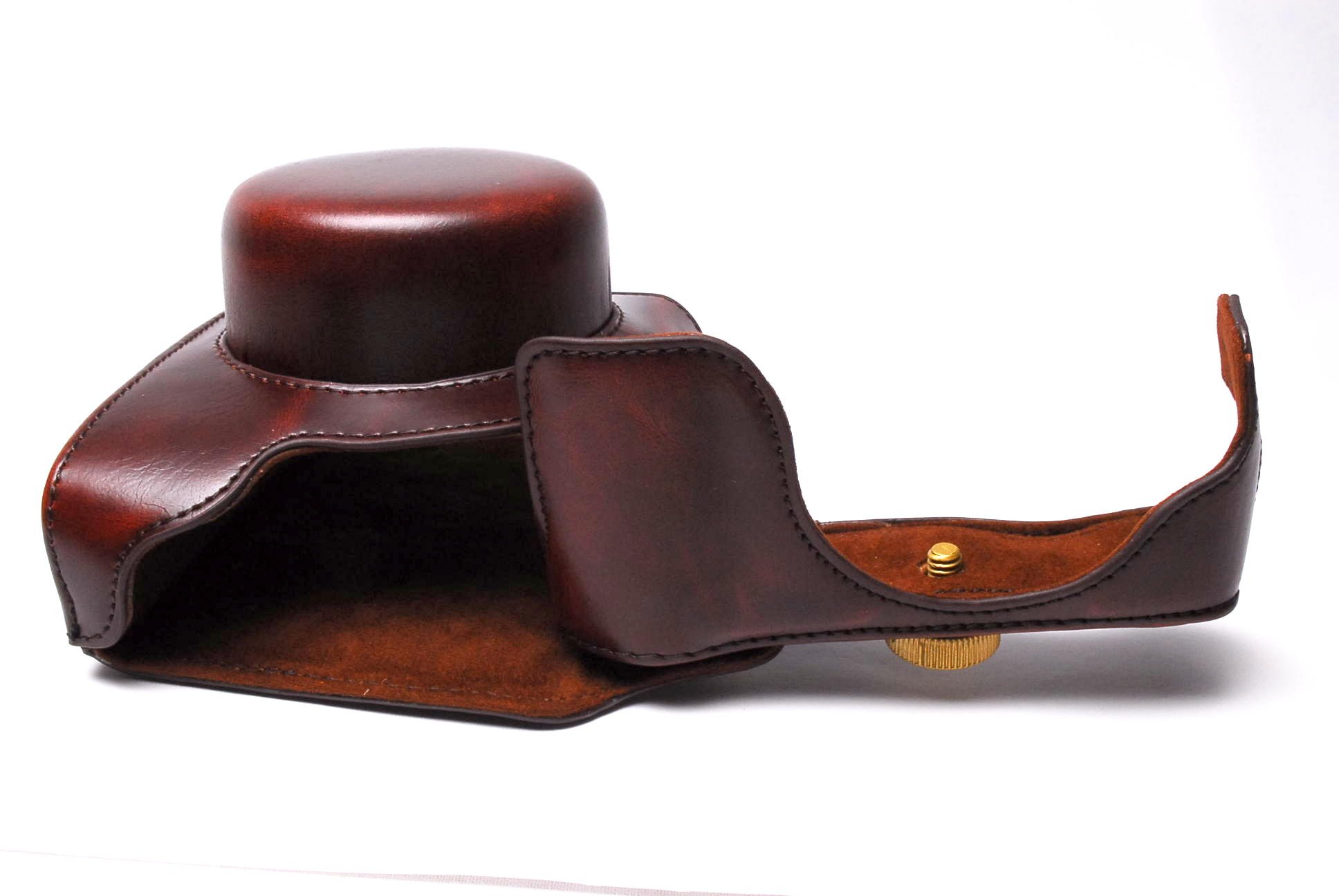 ニコン　Nikon 1 V3 ケース付き C722：Nikon 1 V3用 縦型キャリングケース／Type-A (帆布の